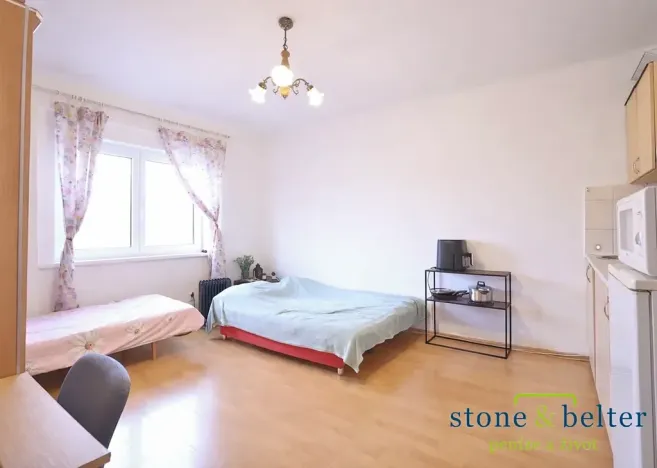 Prodej bytu 1+kk, Praha - Strašnice, Za poštou, 25 m2