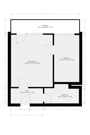 Pronájem bytu 2+kk, Praha - Nusle, Kotorská, 34 m2