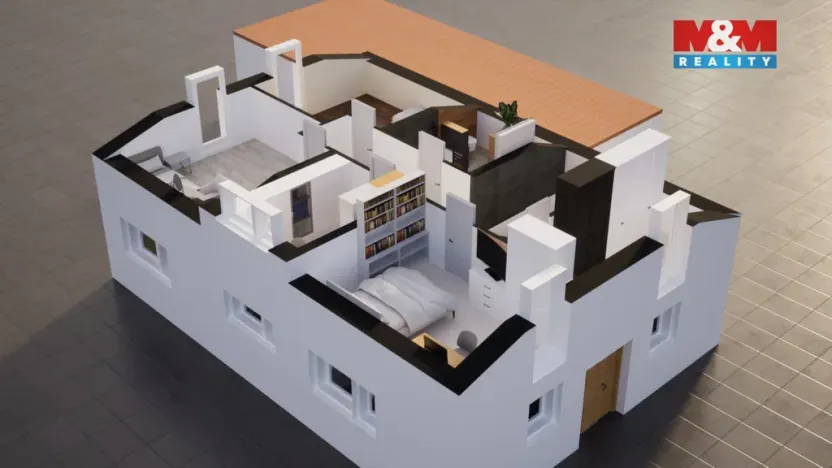 Prodej rodinného domu, Vědomice, Venkovská, 226 m2