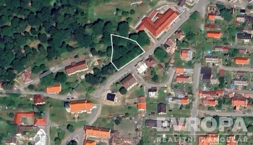 Prodej pozemku pro bydlení, Horní Planá, Švermova, 1181 m2