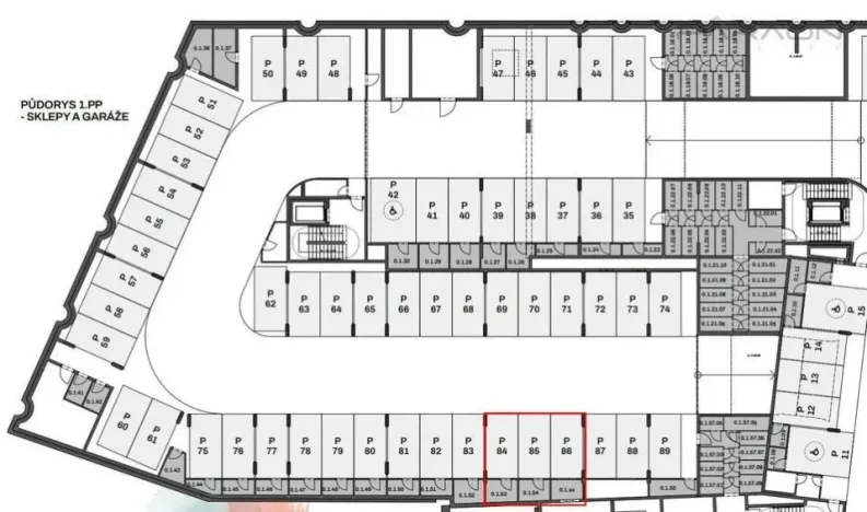 Pronájem kanceláře, Praha - Strašnice, Průběžná, 95 m2