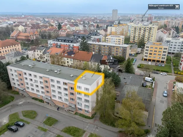 Prodej bytu 3+1, České Budějovice - České Budějovice 3, J. Plachty, 64 m2