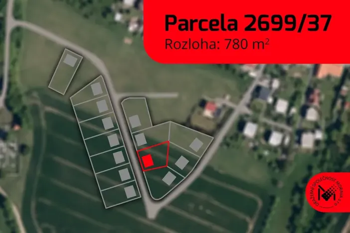 Prodej pozemku pro bydlení, Želechovice nad Dřevnicí, Pod Stráží, 780 m2