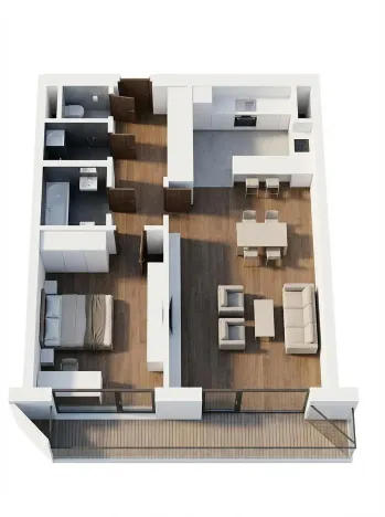 Prodej bytu 2+kk, Velvary, Na Průhoně, 67 m2