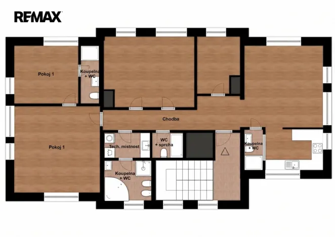 Pronájem kanceláře, Praha, U krčské vodárny, 136 m2