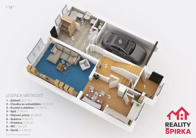 Prodej rodinného domu, Dolní Újezd, 135 m2