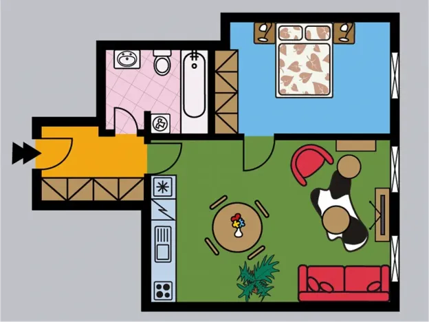 Pronájem bytu 2+kk, Brno, Kapucínské náměstí, 66 m2