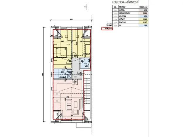 Prodej bytu 3+kk, Včelná, 79 m2