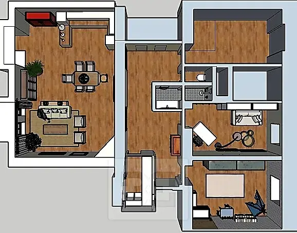 Pronájem bytu 4+kk, Praha - Vršovice, Kodaňská, 145 m2