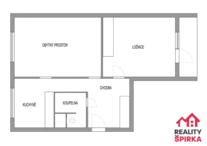 Pronájem bytu 2+1, Svitavy - Předměstí, Malé náměstí, 56 m2