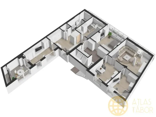 Prodej komerční nemovitosti, Tábor, Palackého, 552 m2