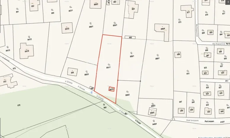Prodej pozemku pro bydlení, Řevnice, V Úvoze, 1784 m2