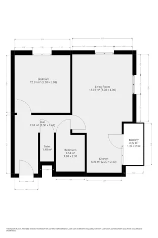 Pronájem bytu 2+kk, Praha - Libeň, Kovanecká, 53 m2