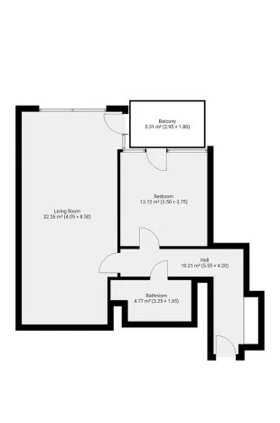Pronájem bytu 2+kk, Praha - Smíchov, Nádražní, 64 m2