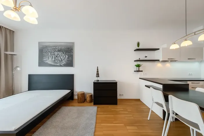 Pronájem bytu 1+kk, Praha - Vinohrady, Korunní, 47 m2