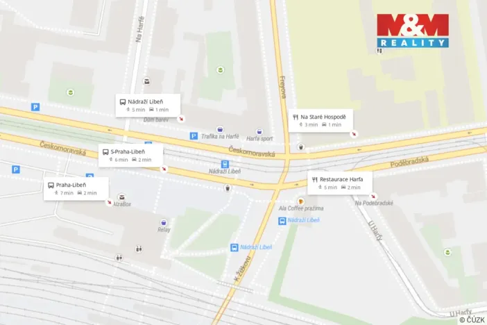 Pronájem bytu 1+kk, Praha, 34 m2