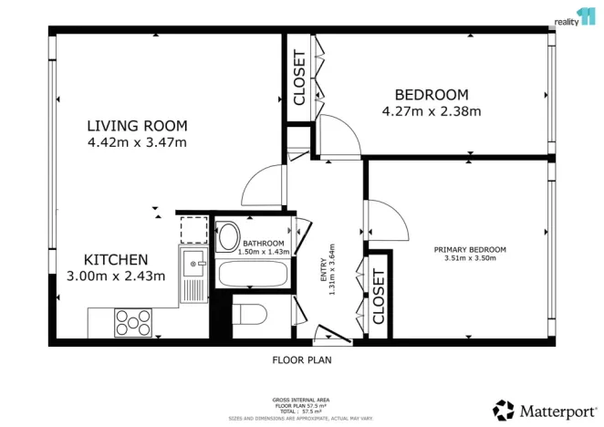 Prodej bytu 3+kk, Praha - Karlín, K Olympiku, 57 m2