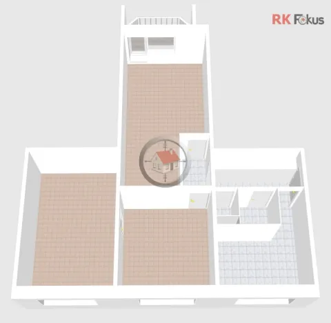 Pronájem bytu 3+1, Třešť, Barvířská, 73 m2
