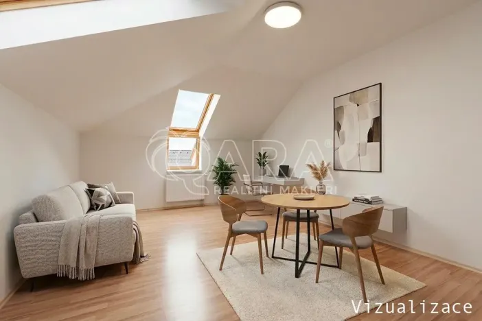 Prodej bytu 1+kk, Písek - Václavské Předměstí, Hostivítova, 30 m2