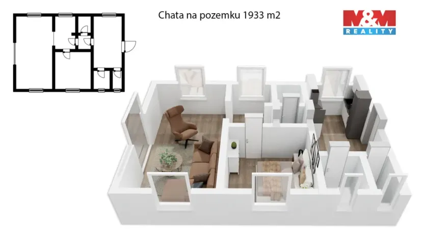 Prodej pozemku, Želešice, 1933 m2