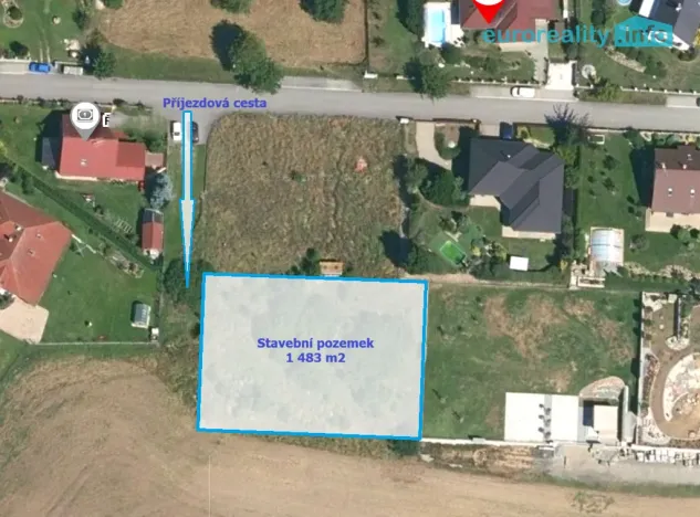 Prodej pozemku pro bydlení, Řepice, 1483 m2