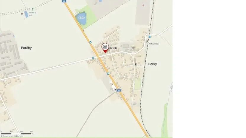 Dražba rodinného domu, Horky, 133 m2