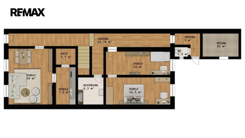 Prodej rodinného domu, Lanškroun - Lanškroun-Vnitřní Město, Máchova, 142 m2