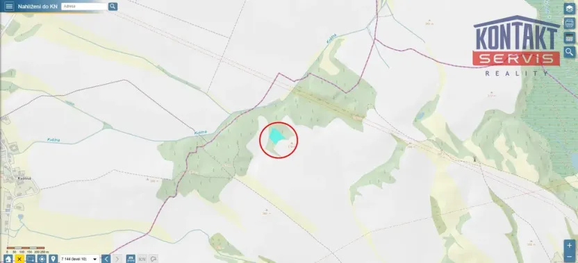 Prodej lesa, Rychnov na Moravě, 5546 m2