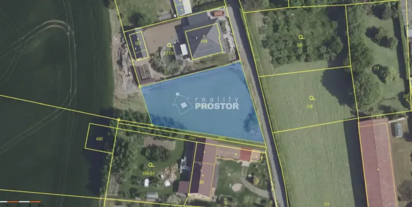 Prodej pozemku pro bydlení, Kořenice - Chotouchov, Kořenice, 1295 m2