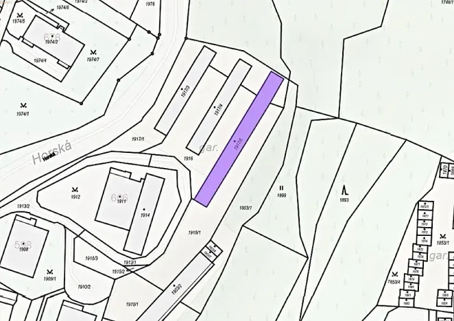 Prodej garáže, Liberec, Horská, 20 m2