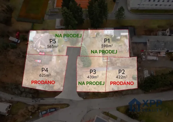 Prodej pozemku pro bydlení, Tábor - Klokoty, 598 m2