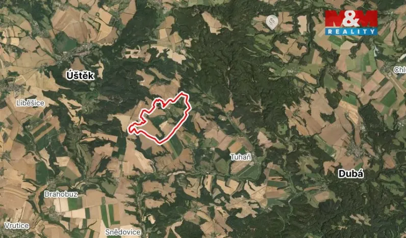 Prodej zahrady, Úštěk - Kalovice, 725 m2