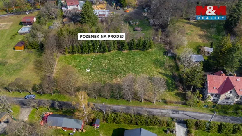 Prodej pozemku pro bydlení, Nové Město pod Smrkem, 1218 m2