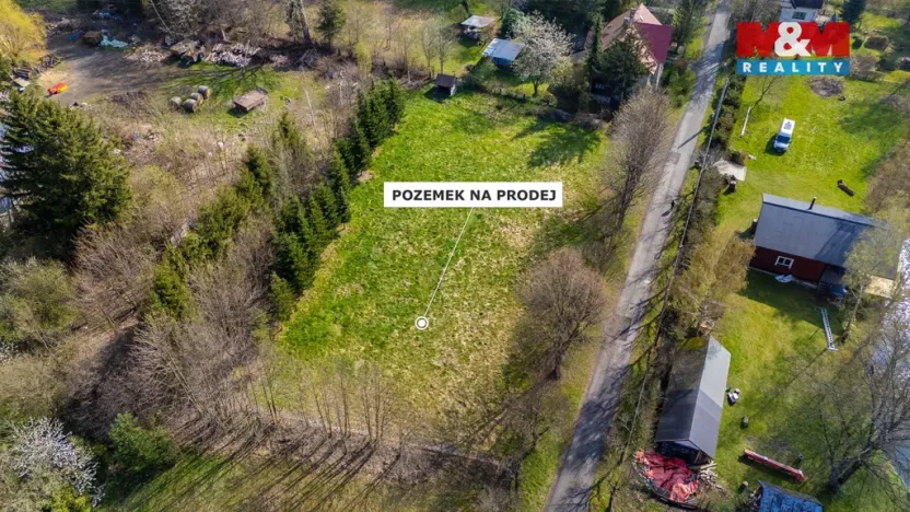Prodej pozemku pro bydlení, Nové Město pod Smrkem, 1218 m2