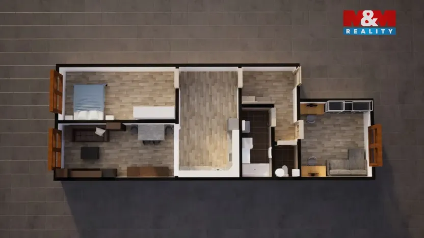 Prodej bytu 3+kk, Frýdlant, Míru, 85 m2