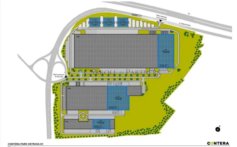 Pronájem skladu, Ostrava - Hrušov, Žižkova, 4100 m2