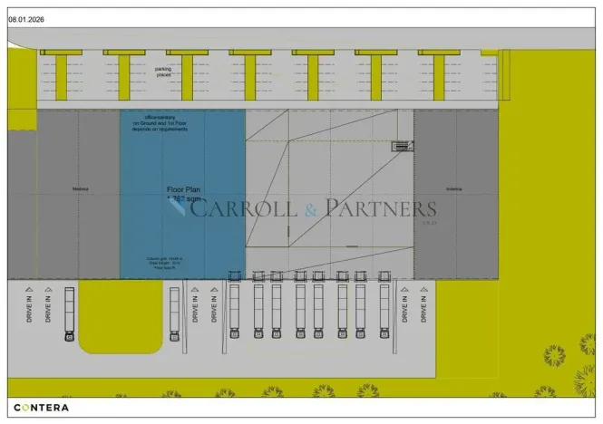 Pronájem výrobních prostor, Ostrava - Hrušov, Žižkova, 4100 m2