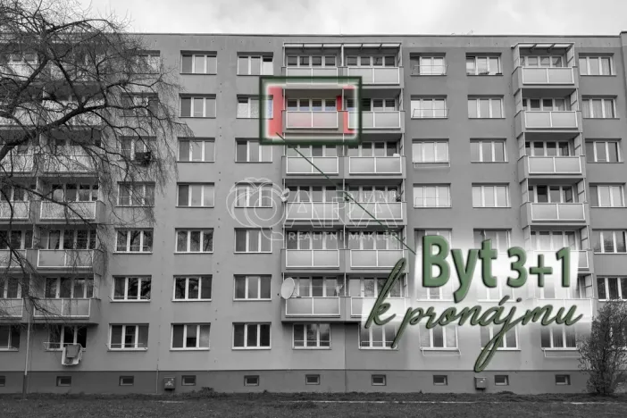 Pronájem bytu 3+1, Ostrava - Zábřeh, Výškovická, 72 m2