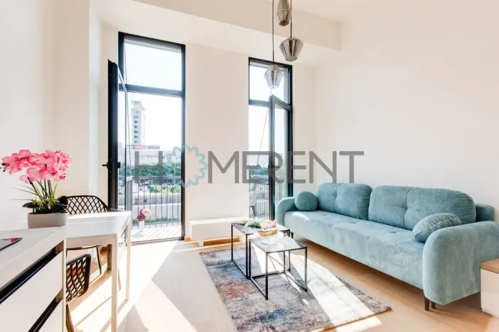 Pronájem bytu 1+kk, Praha - Holešovice, V háji, 28 m2