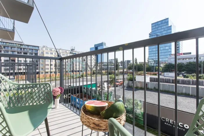 Pronájem bytu 1+kk, Praha - Holešovice, V háji, 28 m2