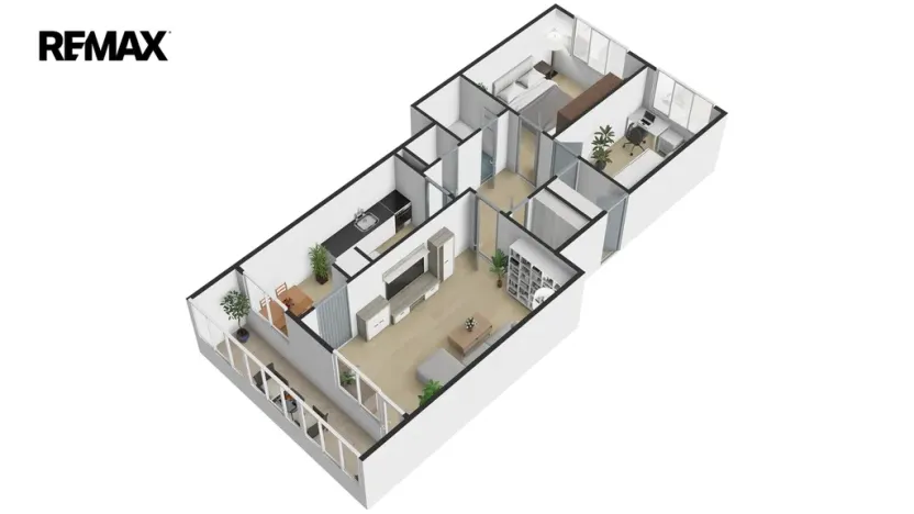 Prodej bytu 3+1, Jesenice, V Lázních, 72 m2