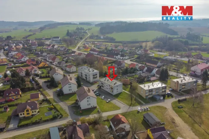 Prodej bytu 3+1, Bělčice, Sportovní, 71 m2