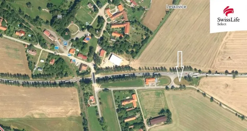 Prodej komerčního pozemku, Leskovice, 895 m2