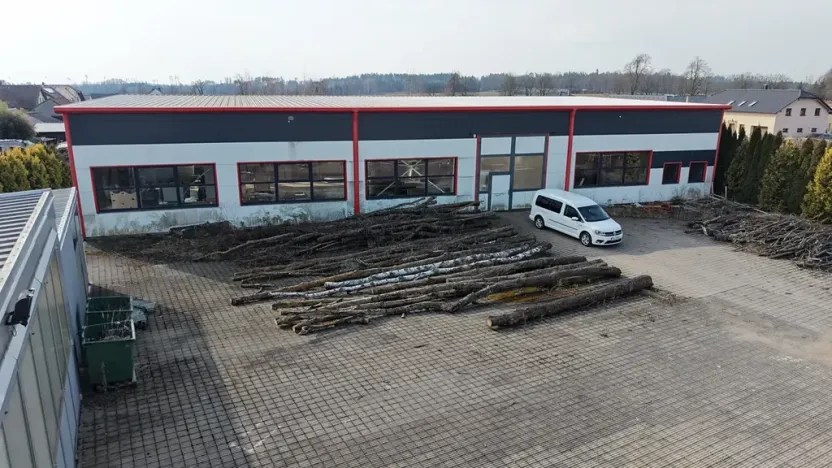 Pronájem výrobních prostor, Netín, 519 m2