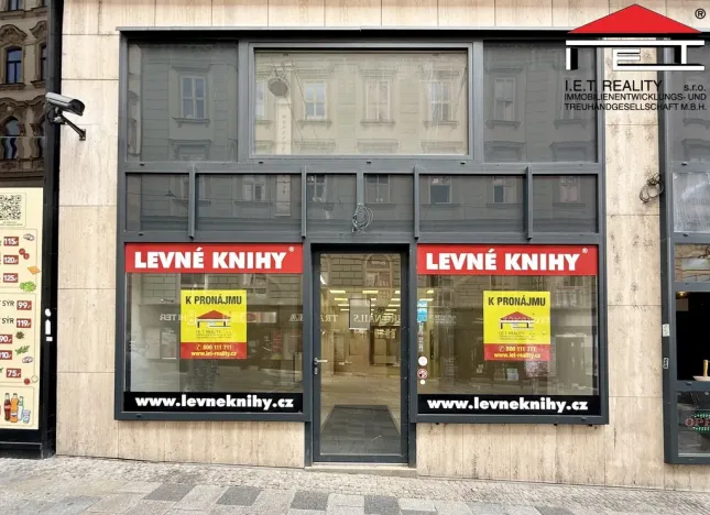 Pronájem obchodního prostoru, Brno, Masarykova, 212 m2