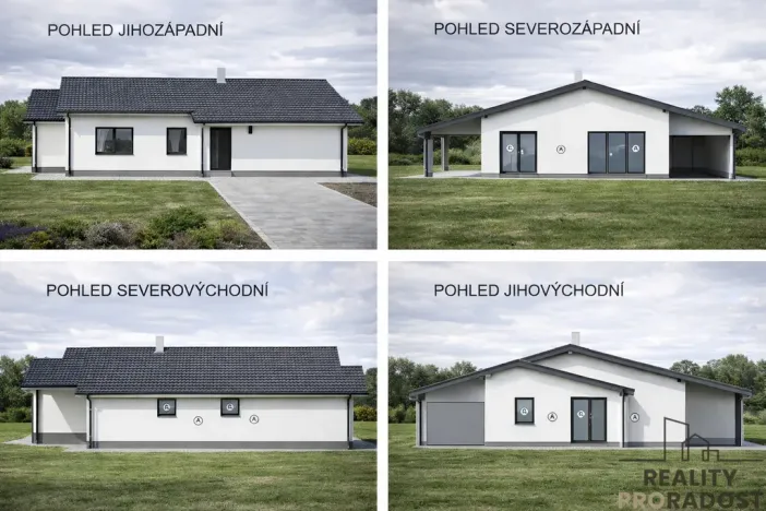 Prodej pozemku pro bydlení, Bystřice, 1312 m2