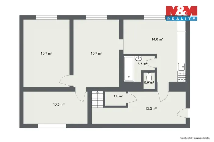 Prodej činžovního domu, Hřivice - Markvarec, 72 m2