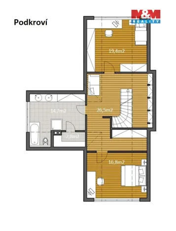 Prodej rodinného domu, Dubí, Na Barborce, 235 m2