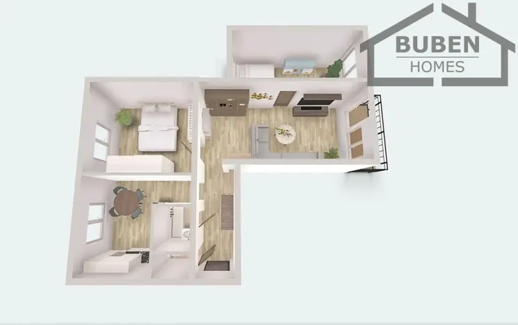 Prodej bytu 3+1, Tachov, Školní, 58 m2