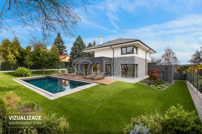 Prodej rodinného domu, Kamenice - Nová Hospoda, Na Pokraji, 259 m2